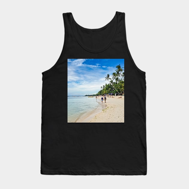 Alona Beach, Panglao Island, Bohol, Philippines Tank Top by Upbeat Traveler